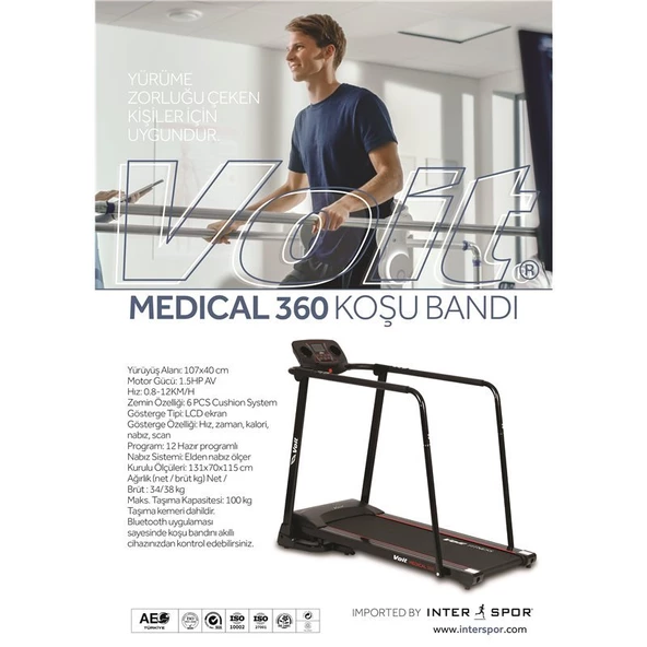 Voit Medical 360 Koşu Bandı - 2