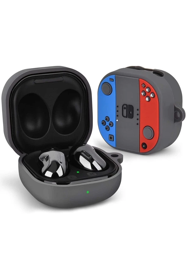 Samsung Galaxy Buds Pro 2 Ile Uyumlu Karakter Görünümlü Cartoon Kılıf Nint-endo - Resim 4