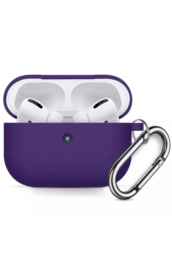 3 Kulaklık Koruyucu Mdl02 Anahtarlıklı Silikon Kapak Kılıf Mor ürün görseli