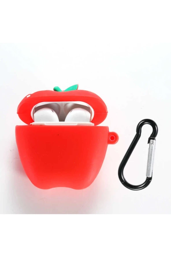 Kırmızı Kılıf Kancalı Silikon Koruma Şık Desenli Ve Ergonomik Tasarım