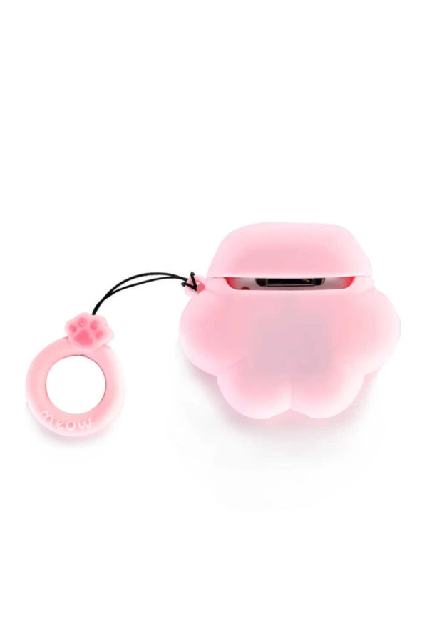 Kılıf Kancalı Silikon Koruma, Şık Desenli Ve Ergonomik Tasarım Pembe - Resim 3