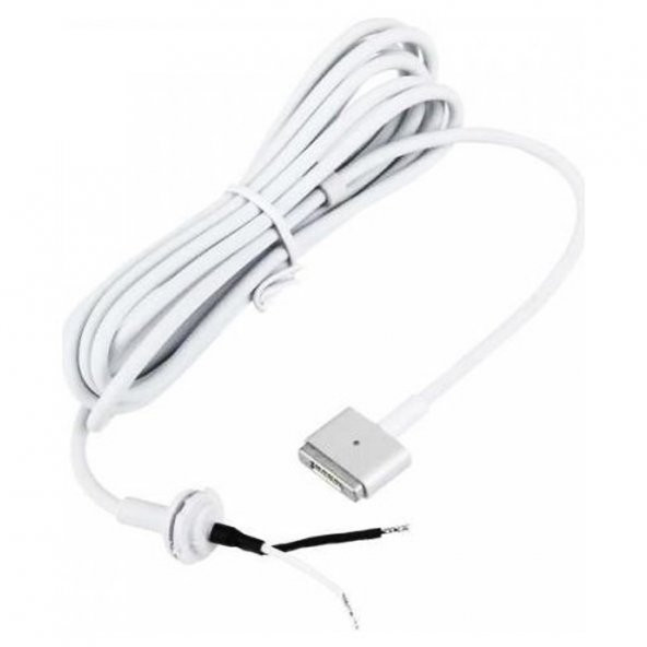 Macbook Magsafe 2 Dc Kablosu 5 Pin 180cm Tamir Kablosu Mıknatıslı Adaptör