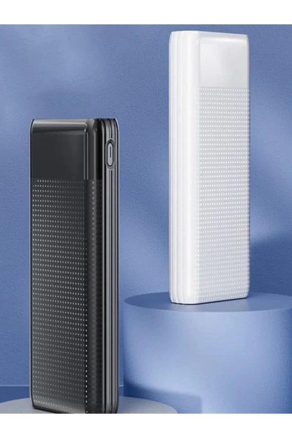 Powerbank 20.000mah Lityum Polimer Batarya 15w 3 Çıkışlı A-30 Güç Bankası 20.000mah - Resim 2