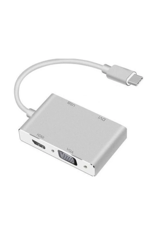 Usb Çevirici Hub 4in1 Adaptör