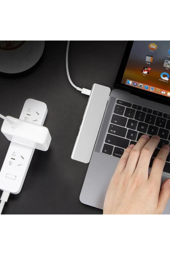 7in1 Hub Type-c To 4k Uhd Hdmı Usb Çoklayıcı - Resim 4