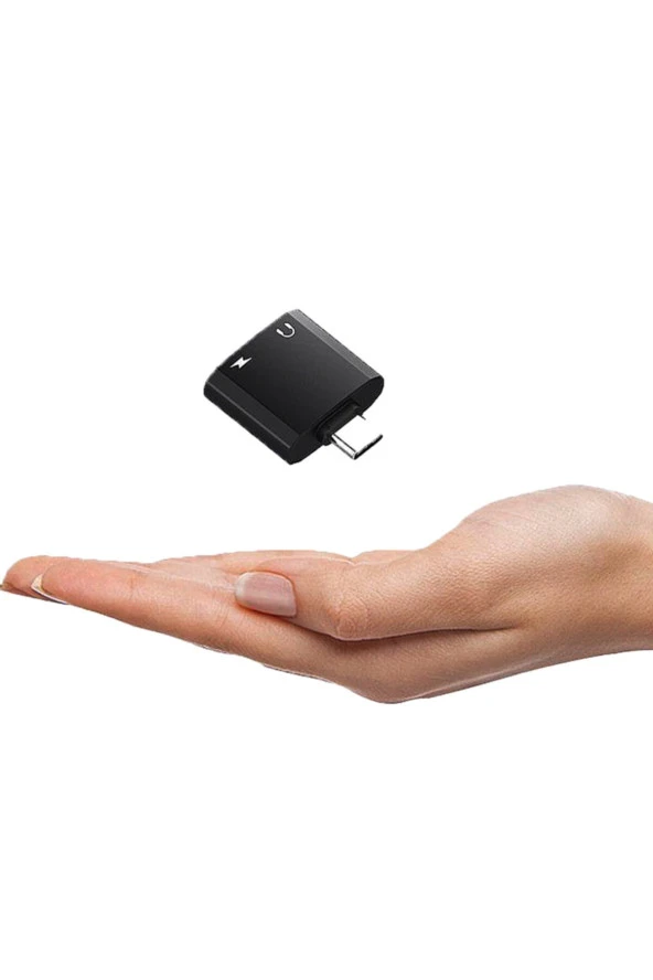 Type-c To 3.5mm+type-c Çevirici Adaptör - Resim 2