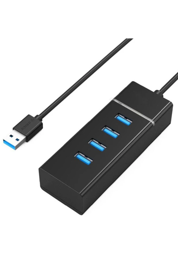 Usb 3.0 4 Port Usb Çoğaltıcı 5gbps Super Speed 1 Metre Siyah ürün görseli