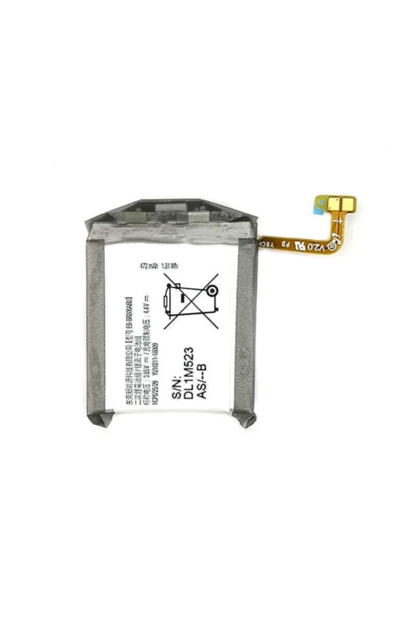 Samsung Galaxy Gear S4 Uyumlu Eb-br800abu 3.85v 472 Mah Akıllı Saat Pılı Batarya - Resim 3