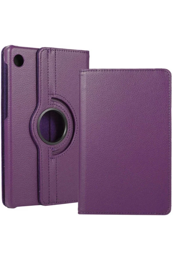 Lenovo Tab M10 Tb-x505f 10.1" Dönerli Standl Kılıf 360 Derece Dönerli Standlı Mor ürün görseli