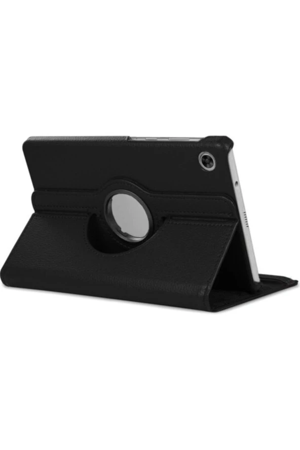 Lenovo Tab M10 Tb-x605f 10.1" Dönerli Standl Kılıf 360 Derece Dönerli Standlı Siyah - Resim 2