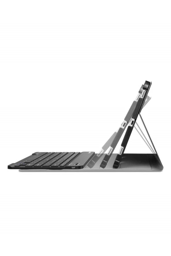 Galaxy Tab S6 Lite Sm-p610 Standlı Mıknatıslı Bluetooth Klavyeli Clever Cover Kılıf - Resim 2