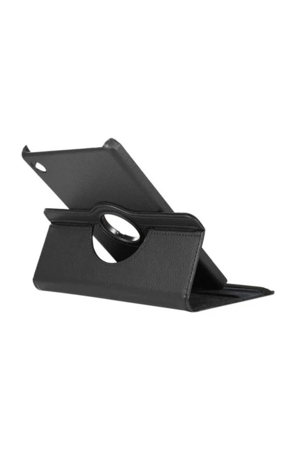 Ipad Air 4. Nesil 10.9 Inch Rotating Dönebilen Standlı Kılıf Siyah - Resim 3