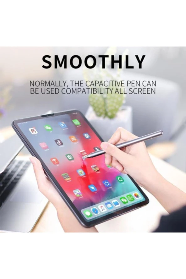 Mükemmel Seri Taşınabilir Evrensel Disk Başlı Dokunmatik Kalem - Resim 4