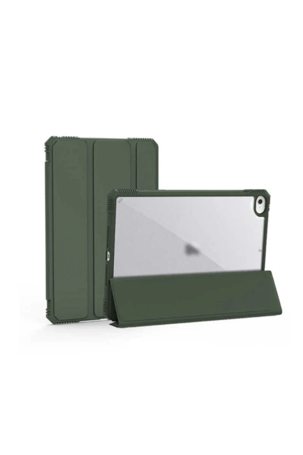 Ipad 5 Air ?Alfa Uyumlu Standlı Yeşil Tablet Kılıfı ürün görseli