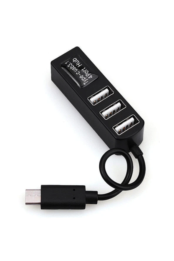 Type-c Usb 3.1 4 Port Çoklayıcı Hub Switch - Resim 4