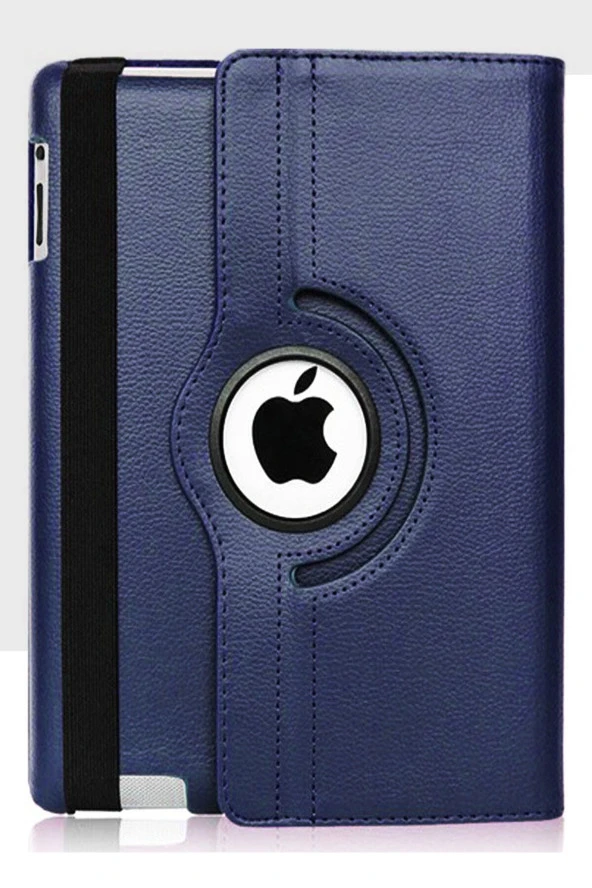 Ipad Air 2020 Kılıf 360 Derece Dönerli Standlı Tablet Kılıfı Lacivert ürün görseli