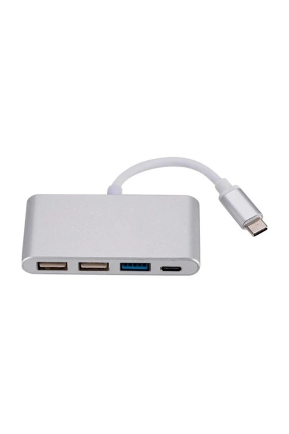 Type-c To 1xusb 3.0 2xusb2.0 Type-c Çevirici Adaptör Ent