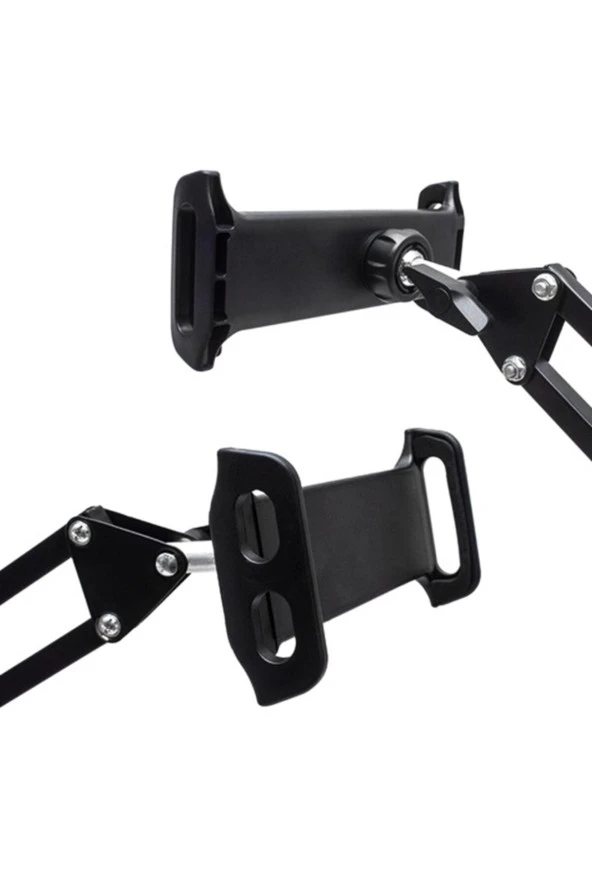 Akrobatik Masaüstü 3.5-10.6"inch Metal Gövde Tablet&telefon Tutucu Standı - Resim 2