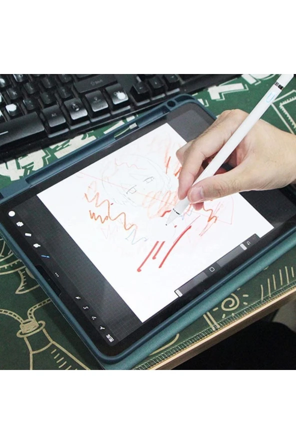 Dokunmatik Kalem Ipad /telefonlar Ile Uyumlu Özel Iletken Bakır Malzeme Uçlu Aliminyum Gövde Bkr1 - 2