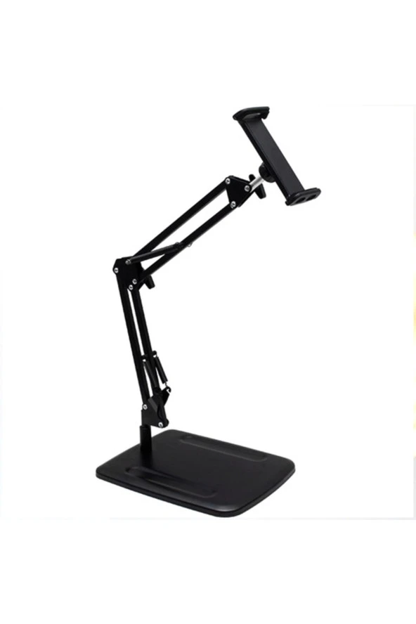 Akrobatik Masaüstü 3.5-10.6"inch Metal Gövde Tablet&telefon Tutucu Standı - Resim 3