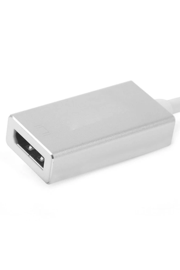 Display Port Alüminyum Kasa Dönüştürücü Usb 3.1 Type-c - Resim 3
