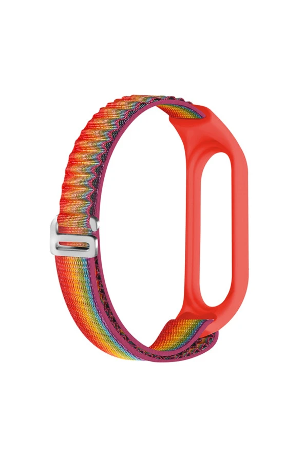 Xiaomi Mi Band 3 Ve Mi Band 4 Ile Uyumlu Akıllı Bileklik Alpen Loop Yedek Kordon Çift Katmanlı Kumaş - Resim 2