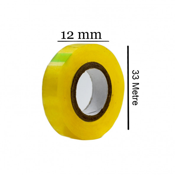 Gen-Of 12mmx33m Selefon Bant 12 Adet - 2