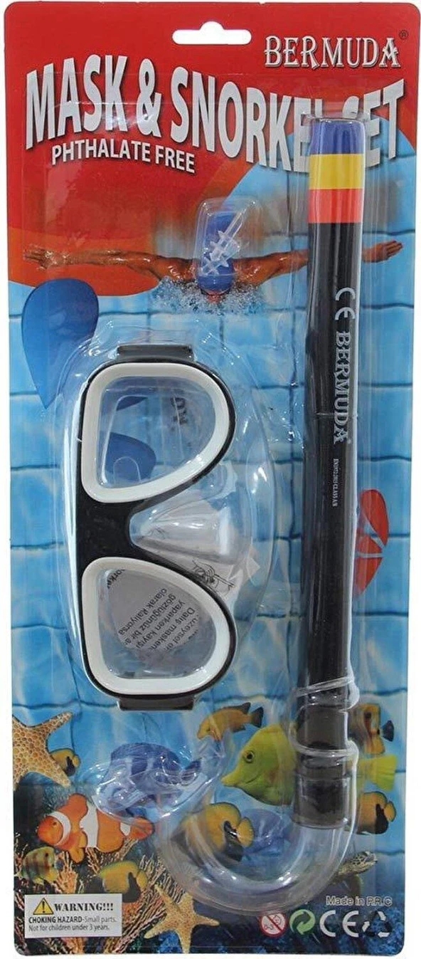 BESTWAY MASKE SNORKEL ÇOCUK COBRA (65062) SİYAH RENK