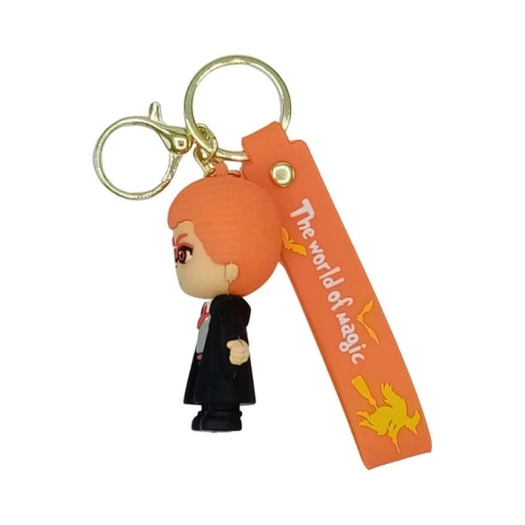 Harry Potter Ron 3D Silikon Anahtarlık No.2 - Resim 3