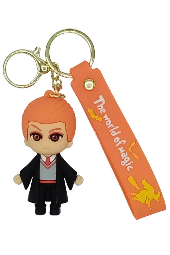 Harry Potter Ron 3D Silikon Anahtarlık No.2 - Resim 6