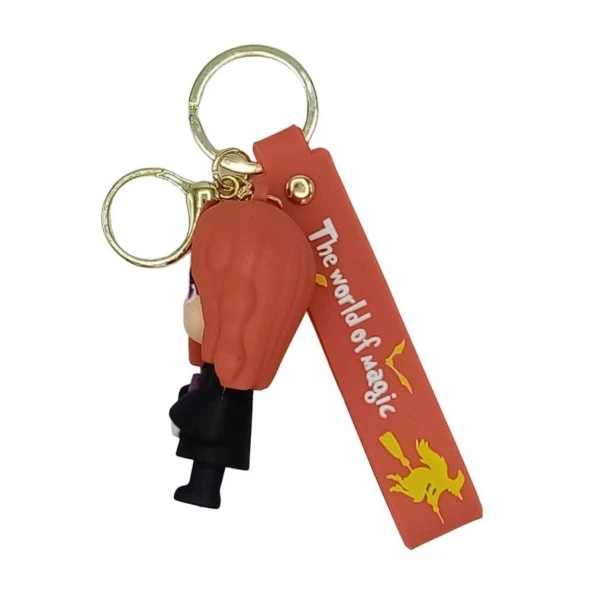 Harry Potter Ginny Weasley 3D Silikon Anahtarlık - Resim 3