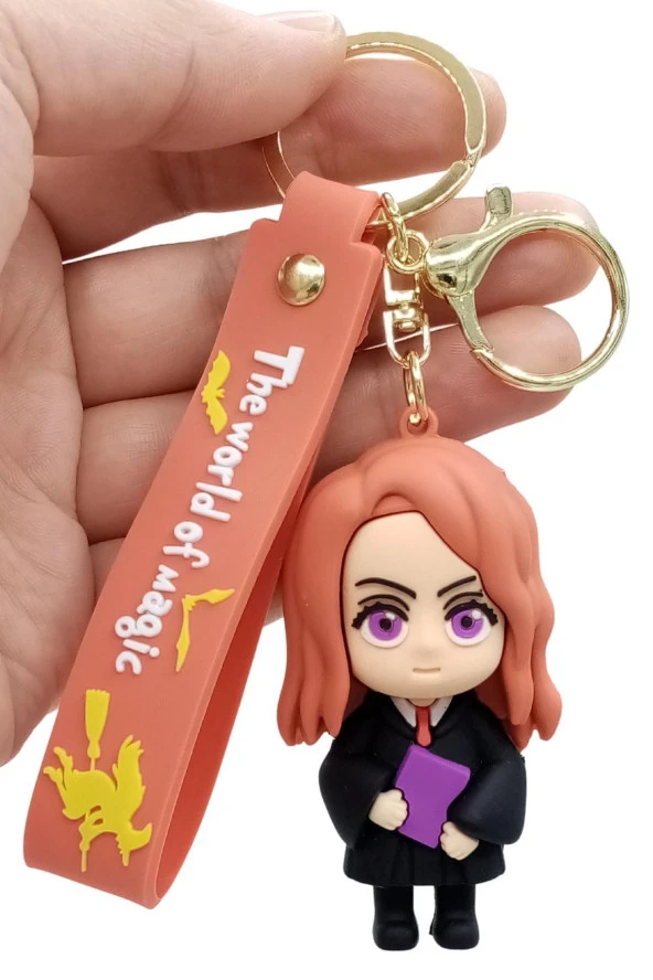 Harry Potter Ginny Weasley 3D Silikon Anahtarlık - Resim 10