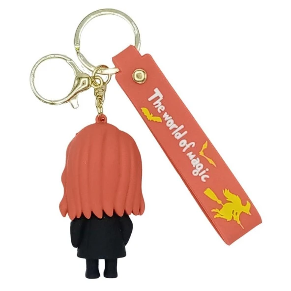 Harry Potter Ginny Weasley 3D Silikon Anahtarlık - Resim 2