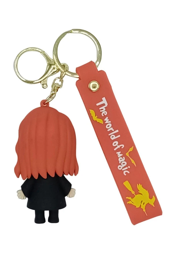 Harry Potter Hermione 3D Silikon Anahtarlık - Resim 7