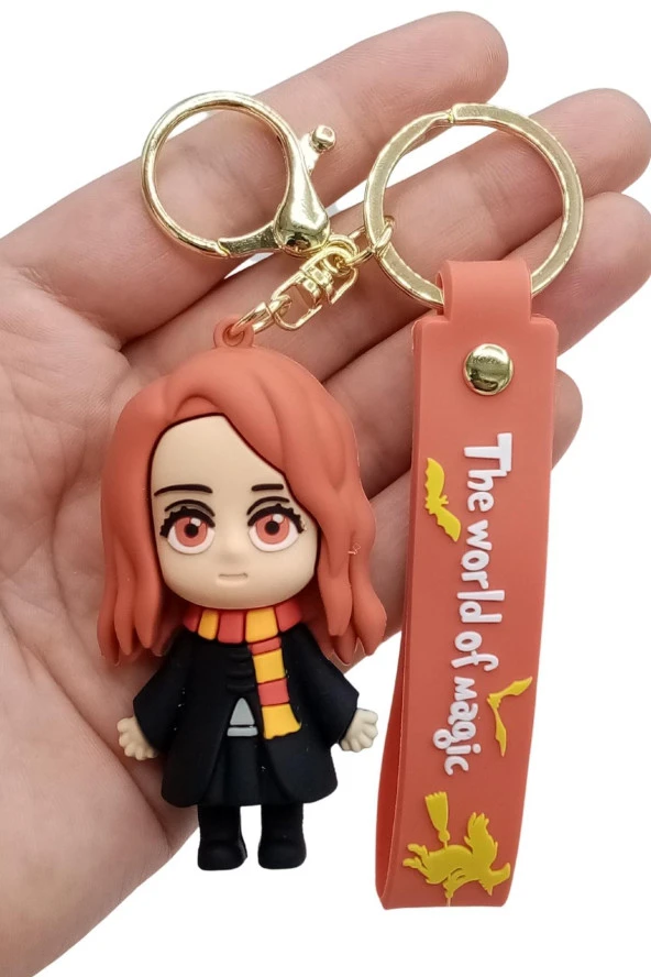 Harry Potter Hermione 3D Silikon Anahtarlık - Resim 10