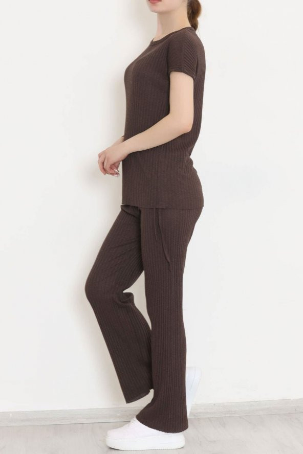 Yan Büzgülü Takım Açıkkahve - 11231.1567. - 5