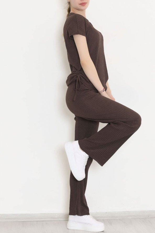 Yan Büzgülü Takım Açıkkahve - 11231.1567. - 6