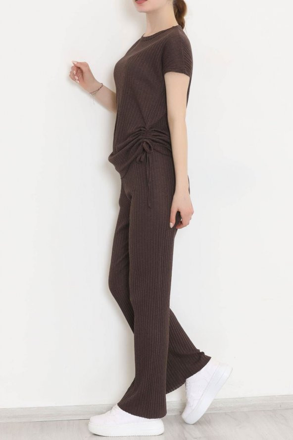 Yan Büzgülü Takım Açıkkahve - 11231.1567. - 8