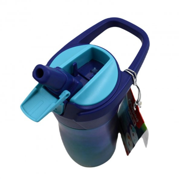 Maped Picnik Nightfall Pipetli 430 ml Mavi Çelik Matara 871299 - 4
