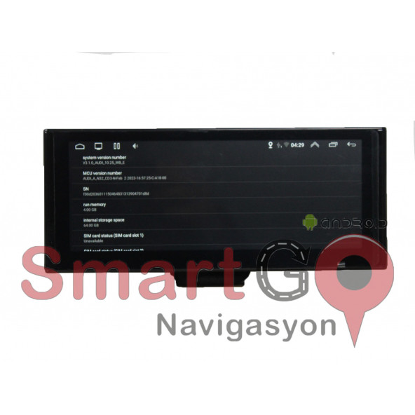 Audi A4 Android Multimedya 10.25 inç - 2