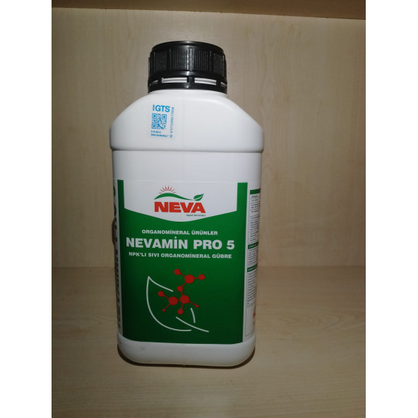 Nevamin Pro5 5Litre NPK'lı Sıvı Organomineral Gübre