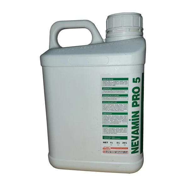 Nevamin Pro5 5Litre NPK'lı Sıvı Organomineral Gübre - 3