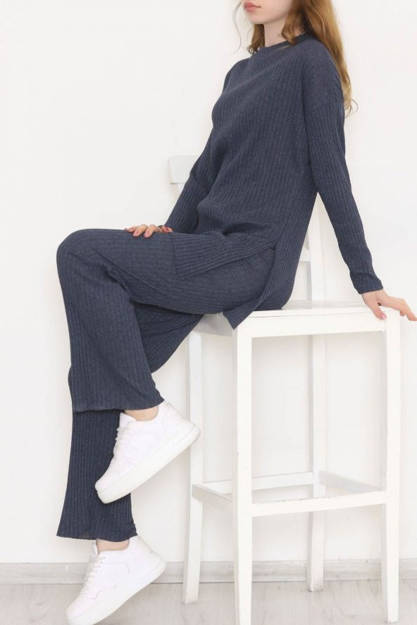 Uzun Kol Fitilli Takım Koyuindigo - 10147.1567. - 2