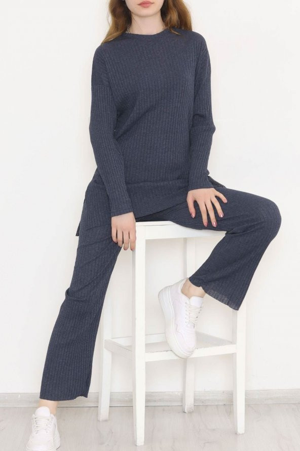 Uzun Kol Fitilli Takım Koyuindigo - 10147.1567. - 3