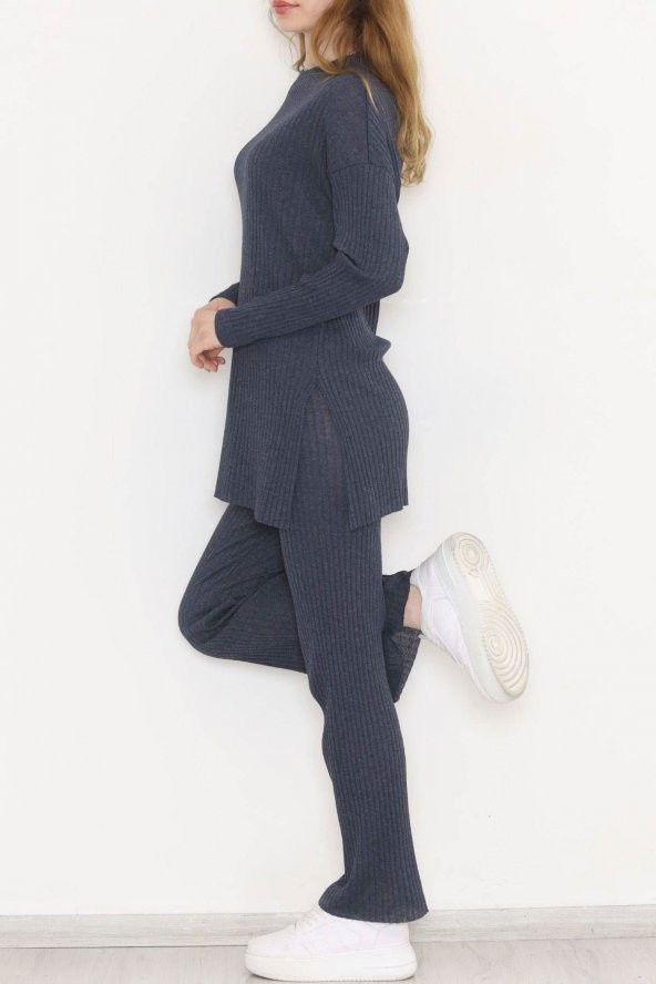 Uzun Kol Fitilli Takım Koyuindigo - 10147.1567. - 7