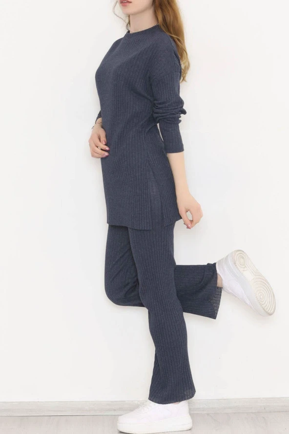 Uzun Kol Fitilli Takım Koyuindigo - 10147.1567. - 9