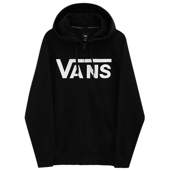 Vans CLASSIC VANS ZIP-B Erkek Sweat Shirt VN0A7Y43BLK1 - Resim 3