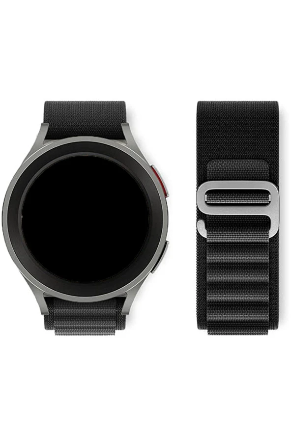 Xiaomi Watch S1 Active Gl Uyumlu Saat Kayış Alpen Loop Kaliteli Yedek Saat Kordonu Çift Katman Kumaş - Resim 5