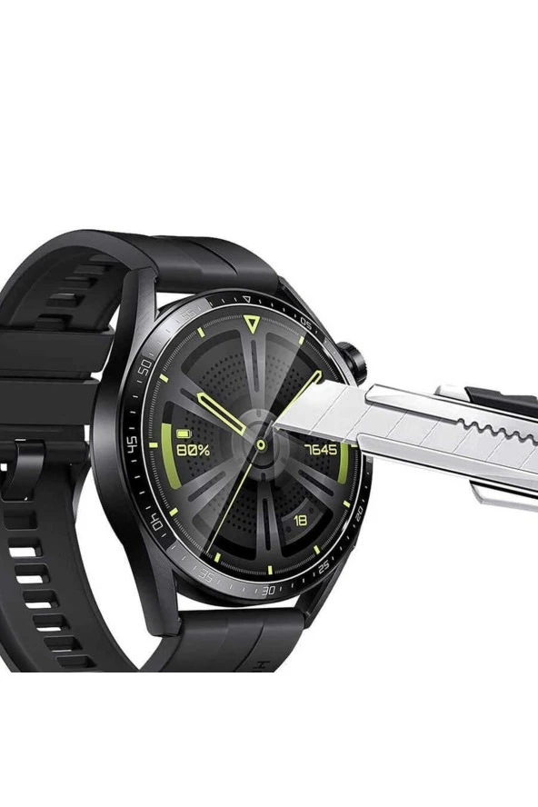 Huawei Watch Gt 3 Pro Ile Uyumlu 43mm Tpu Body Ekran Koruma Şeffaf - Resim 2