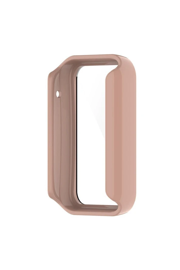 Xiaomi Mi Band 7 Pro Ile Uyumlu Sert Pc Kasa Koruma Watch 5 Ile Uyumlu Gard Çerçeve Rosegold ürün görseli